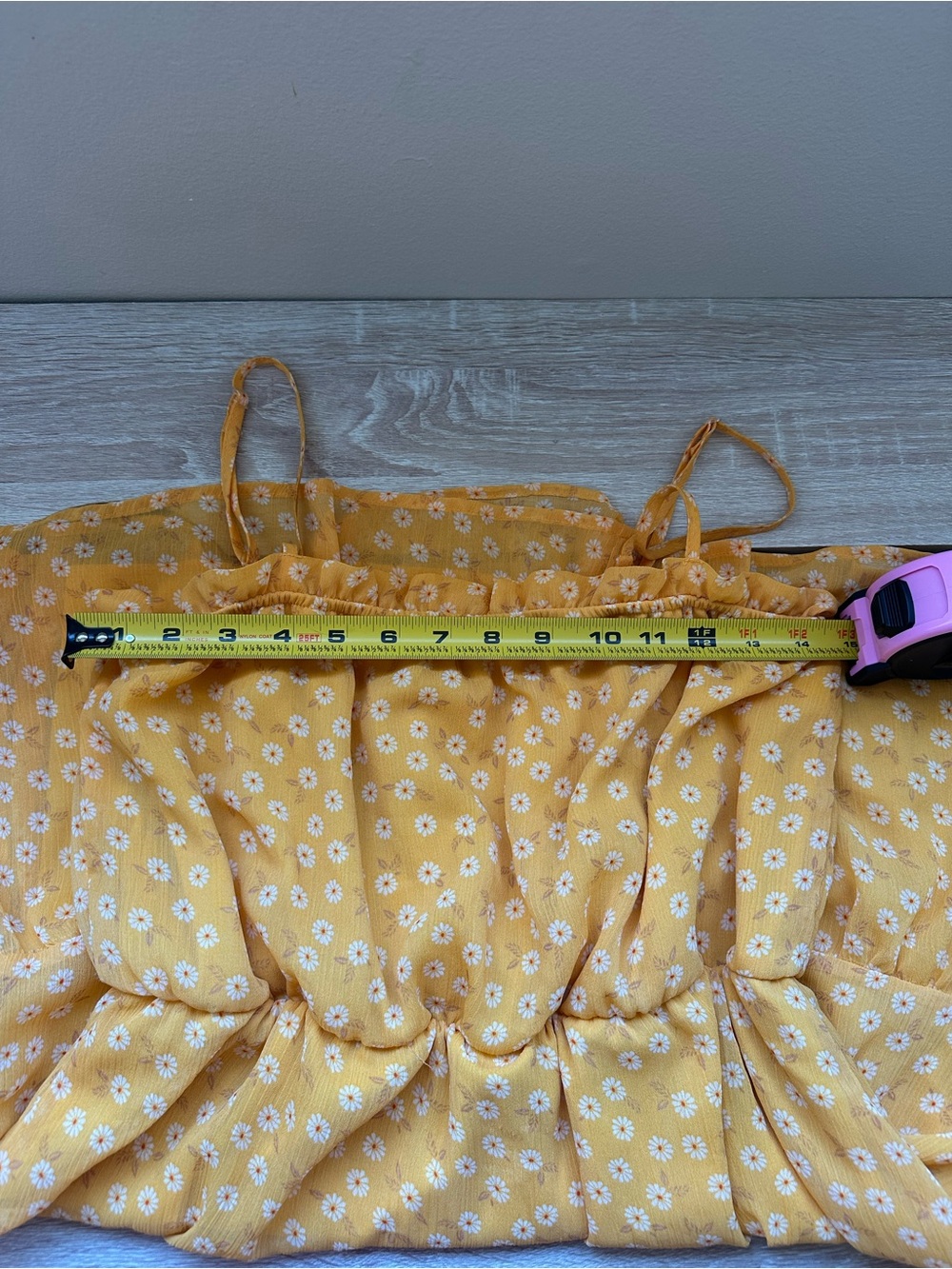Liberty Love Yellow Daisy Tiered Sundress - Picture 10 of 10